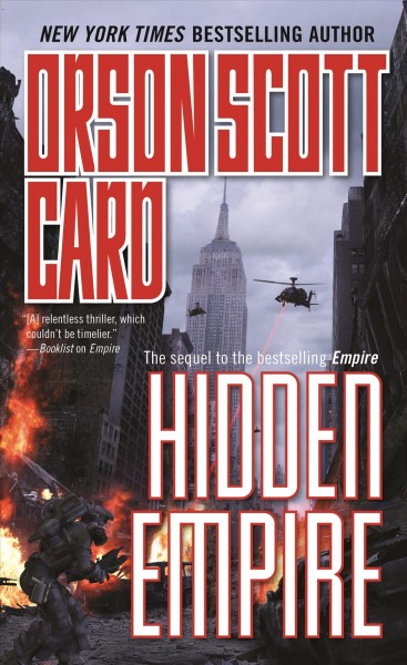 Hidden empire / Orson Scott Card.