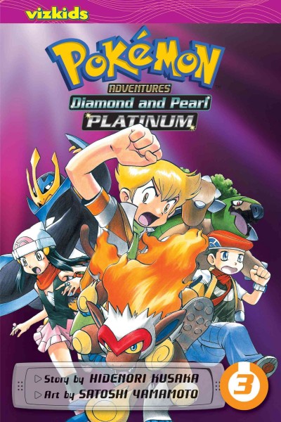 Pokémon adventures. : Diamond and Pearl/Platinum. Vol. 3 / story, Hidenori Kusaka ; art, Satoshi Yamamoto ; [translation, Katherine Schilling ; touch-up & lettering, Annaliese Christman].