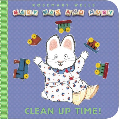 Clean Up Time  Board Book{BB}