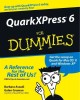 QuarkXPress 6 for dummies Cover Image