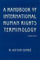 A handbook on international human rights terminology  Cover Image