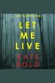 Let me live Cover Image