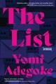 The list : a novel  Cover Image